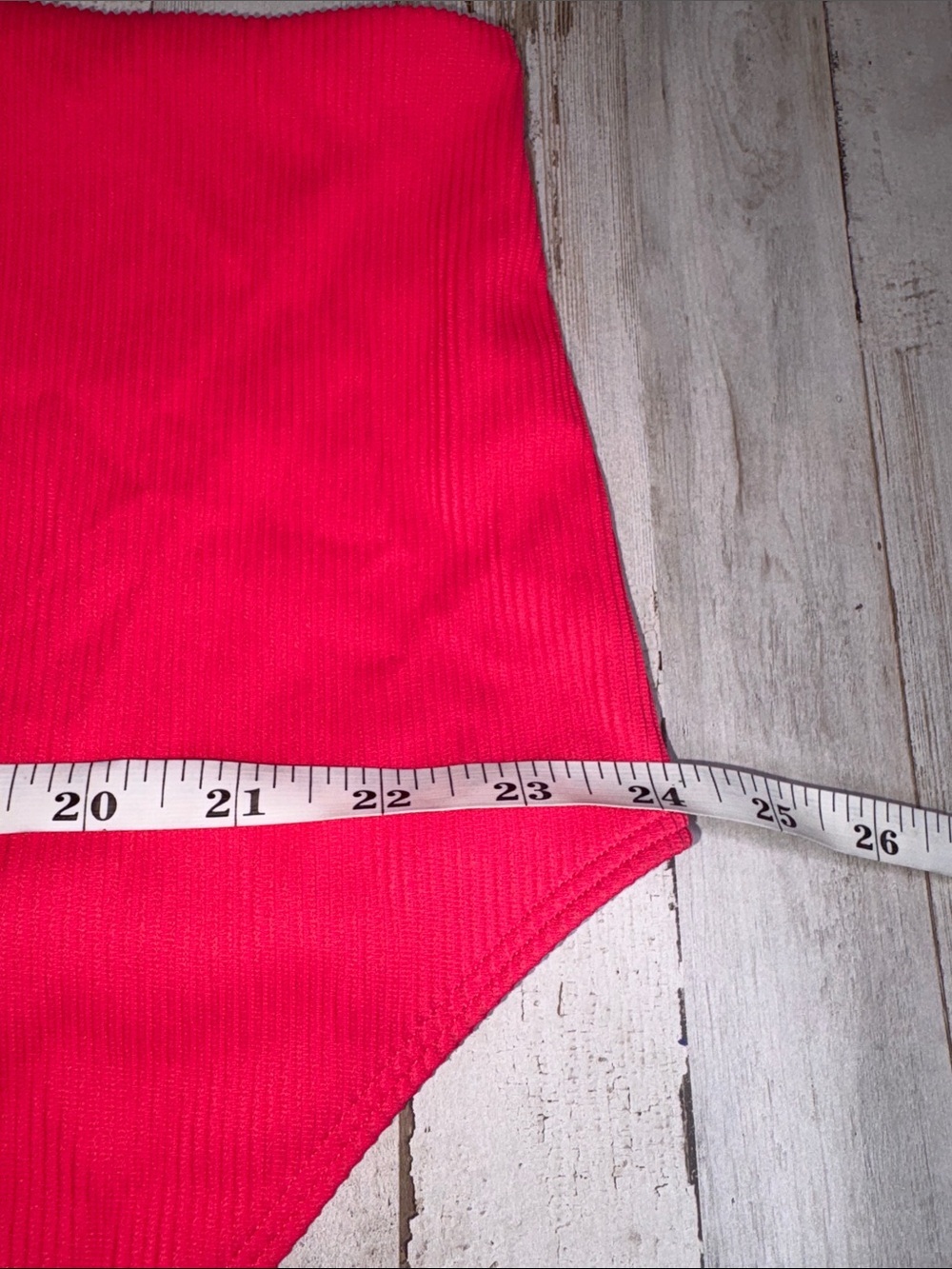 Old Navy Bikini BOTTOM 4XL Swimsuit Bathing Suit Pink Ribbed - Picture 9 of 15